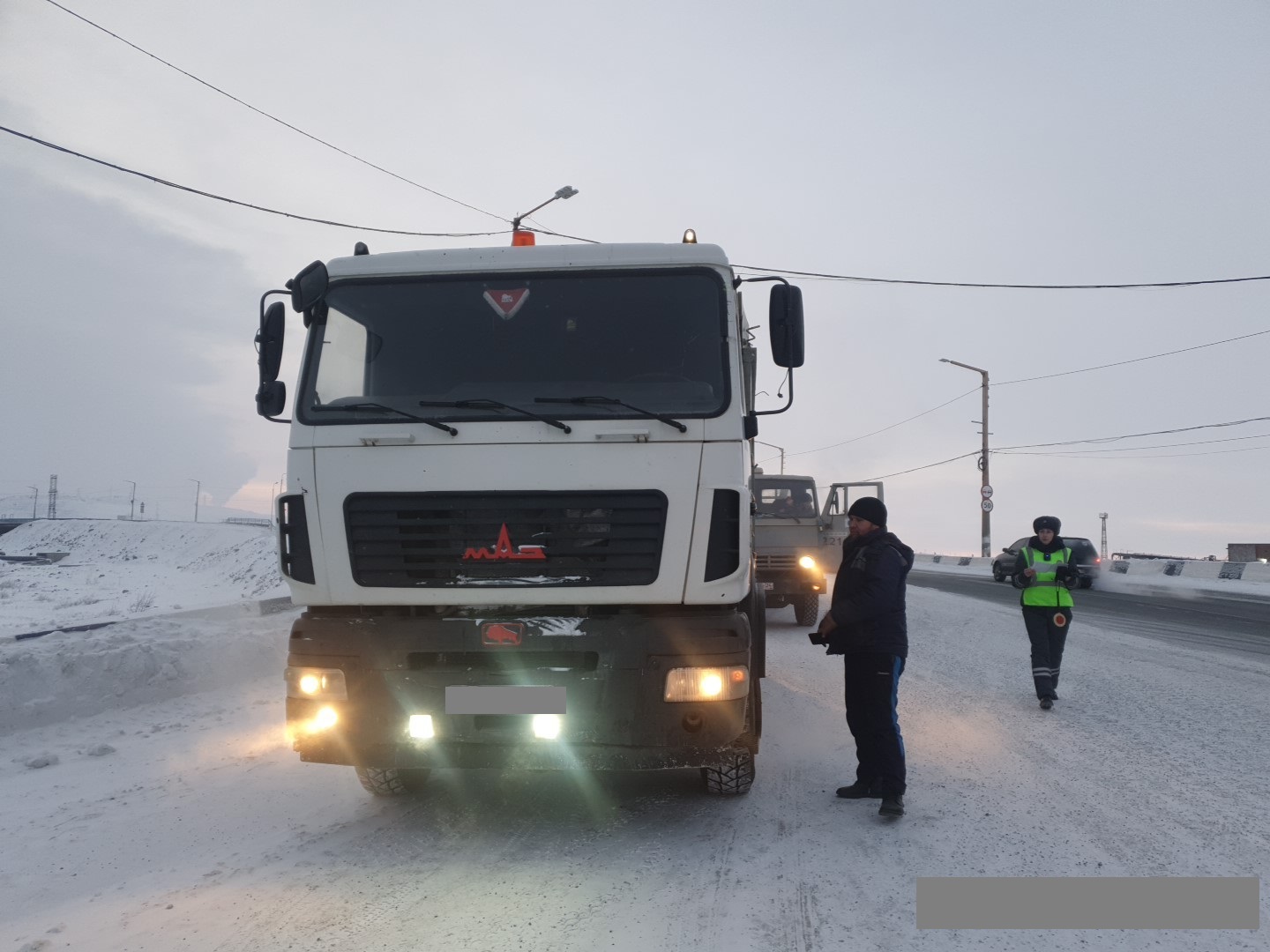 Проведение совместных рейдовых мероприятий сотрудниками МТУ Ространснадзора по СФО в г. Норильске